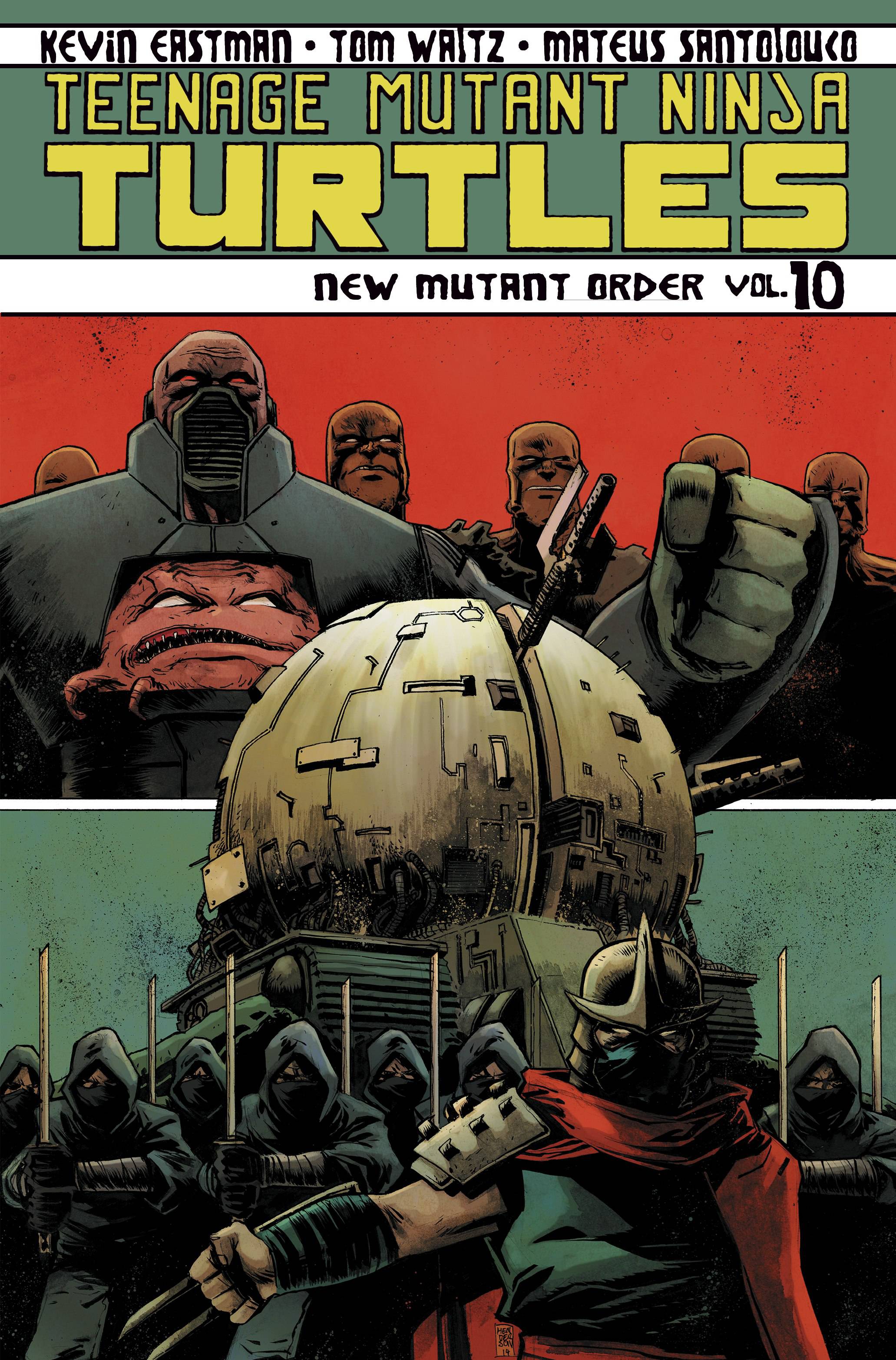 Teenage Mutant Ninja Turtles Ongoing Graphic Novel Volume 10 New Mutant Order