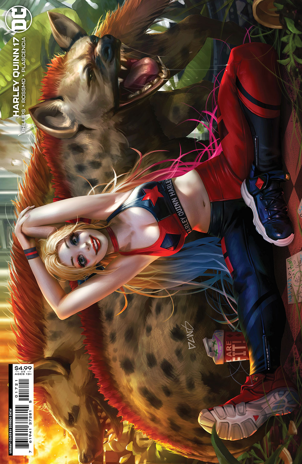 Harley Quinn #17 Cover B Derrick Chew Card Stock Variant (2021)