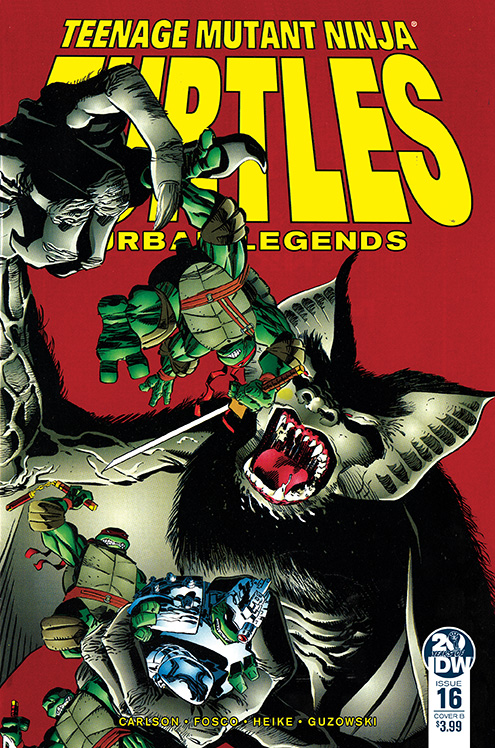 Teenage Mutant Ninja Turtles Urban Legends #16 Cover B Fosco & Larsen
