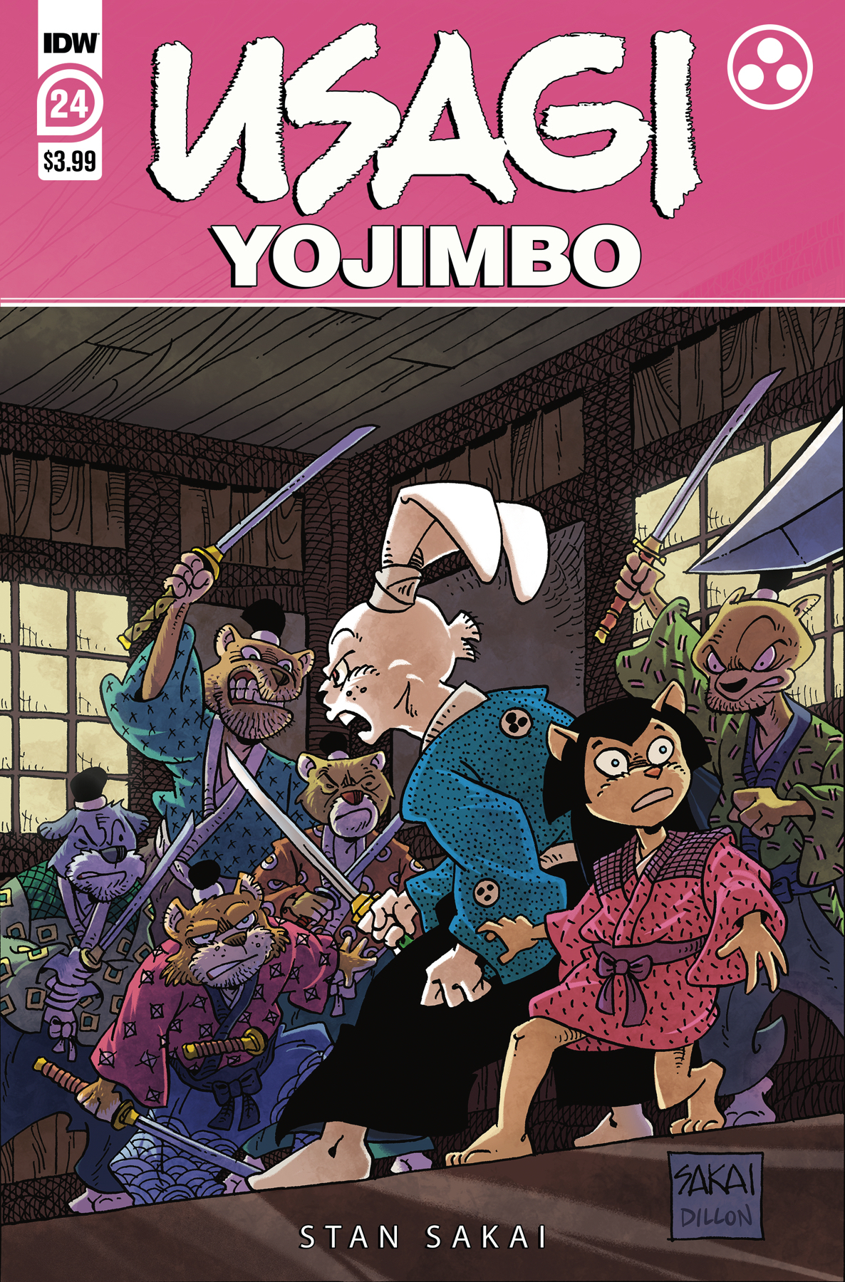 Usagi Yojimbo #24 Cover A Sakai (2019)