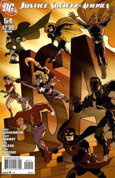 Justice Society of America #54 [Direct Sales]-Fine (5.5 – 7)