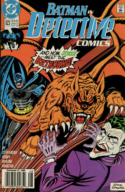 Detective Comics #623 [Newsstand]-Fine (5.5 – 7)
