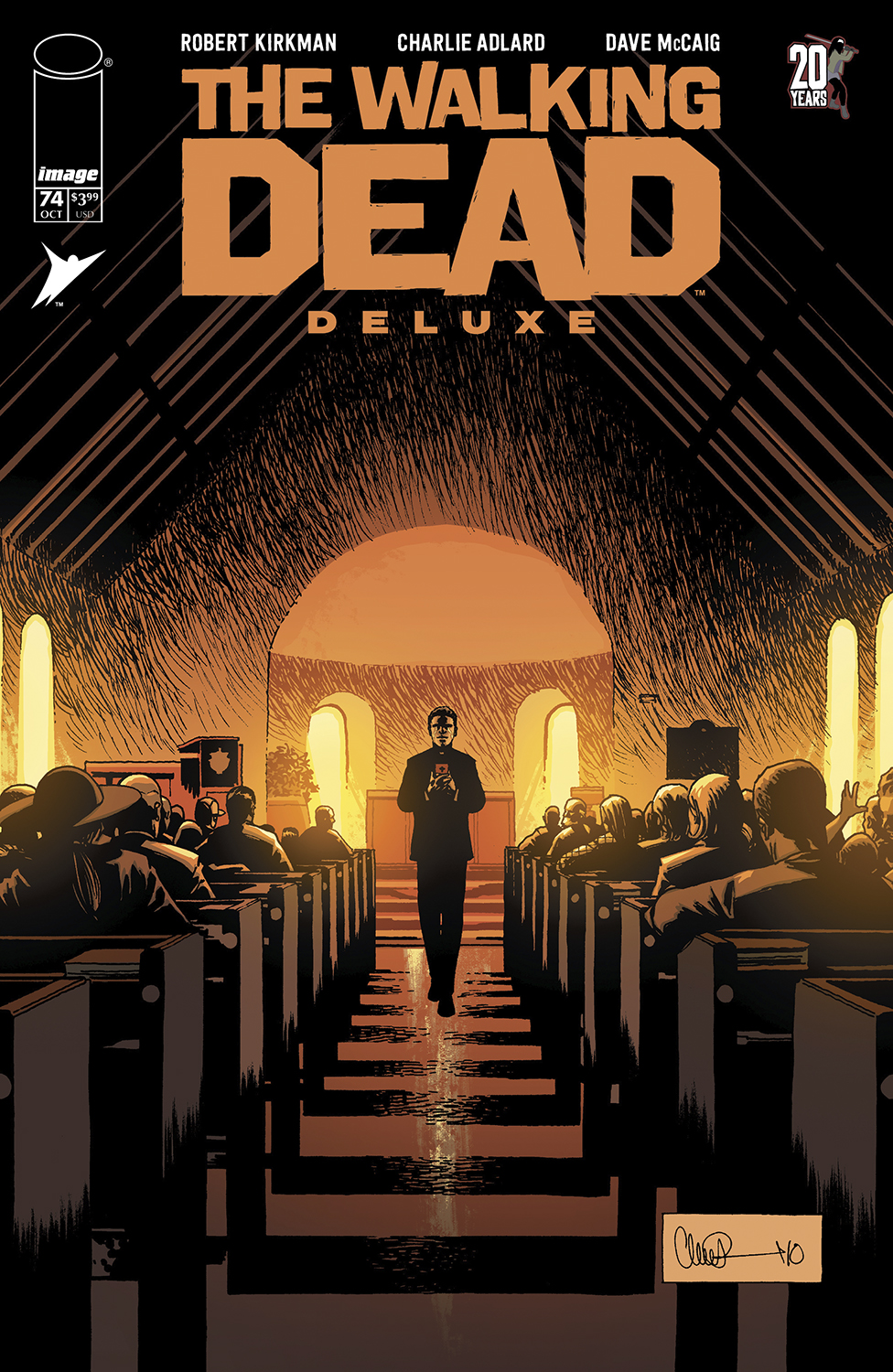 Walking Dead Deluxe #74 Cover B Adlard & McCaig (Mature)