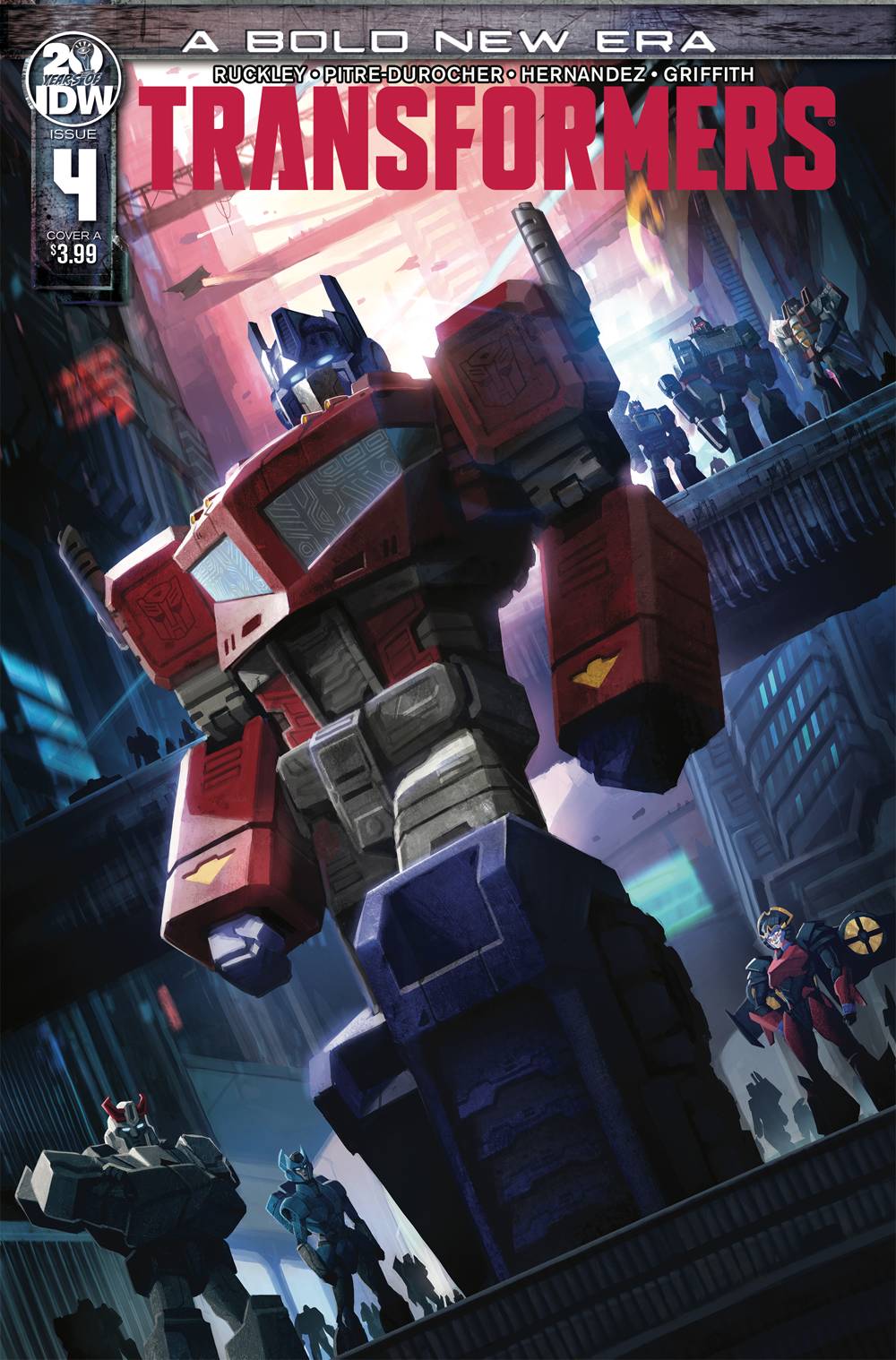 Transformers #4 Cover A Pitre-Durocher