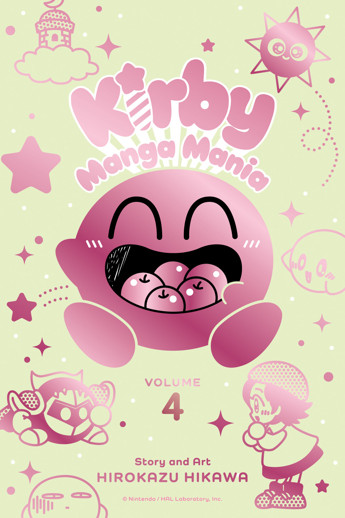 Kirby Manga Mania Manga Volume 4