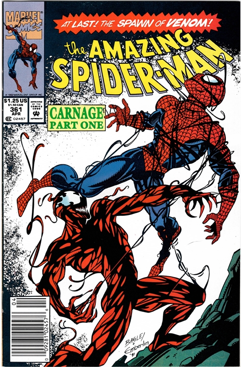 Amazing Spider-Man #361 Newsstand Edition