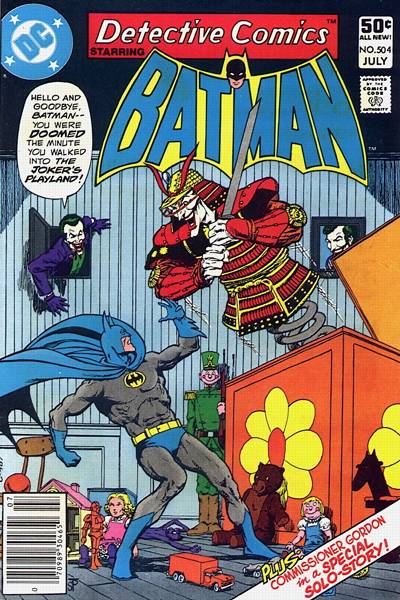 Detective Comics #504 [Newsstand]-Good (1.8 – 3)
