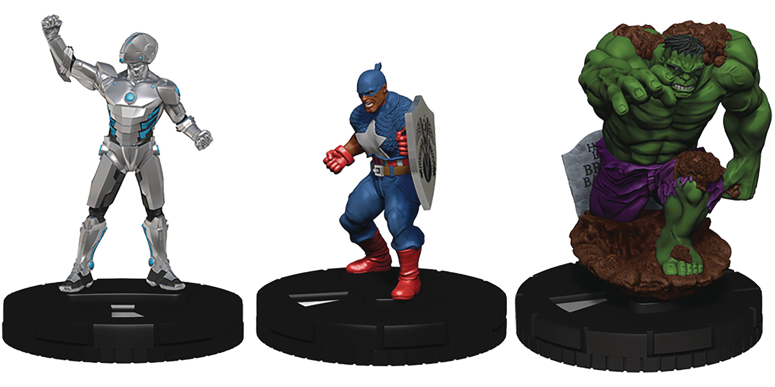 Marvel Heroclix Captain America Avengers Booster Brick