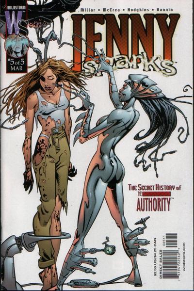 Jenny Sparks: The Secret History of The Authority #5 - Nm- 9.2