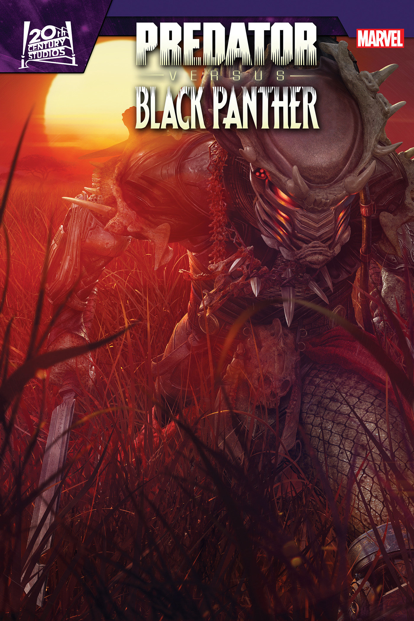 Predator Vs. Black Panther #2 Rahzzah Variant 1 for 25 Incentive