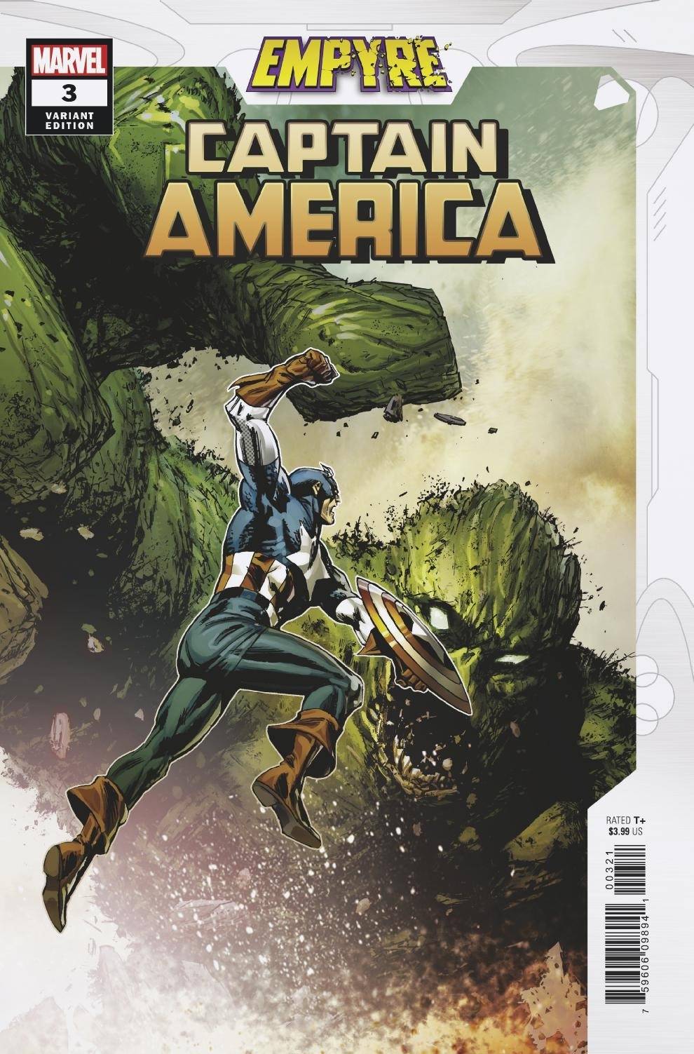 Empyre Captain America #3 Guice Variant (Of 3)