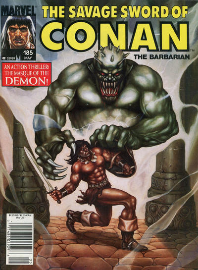 The Savage Sword of Conan #185 - Fn+