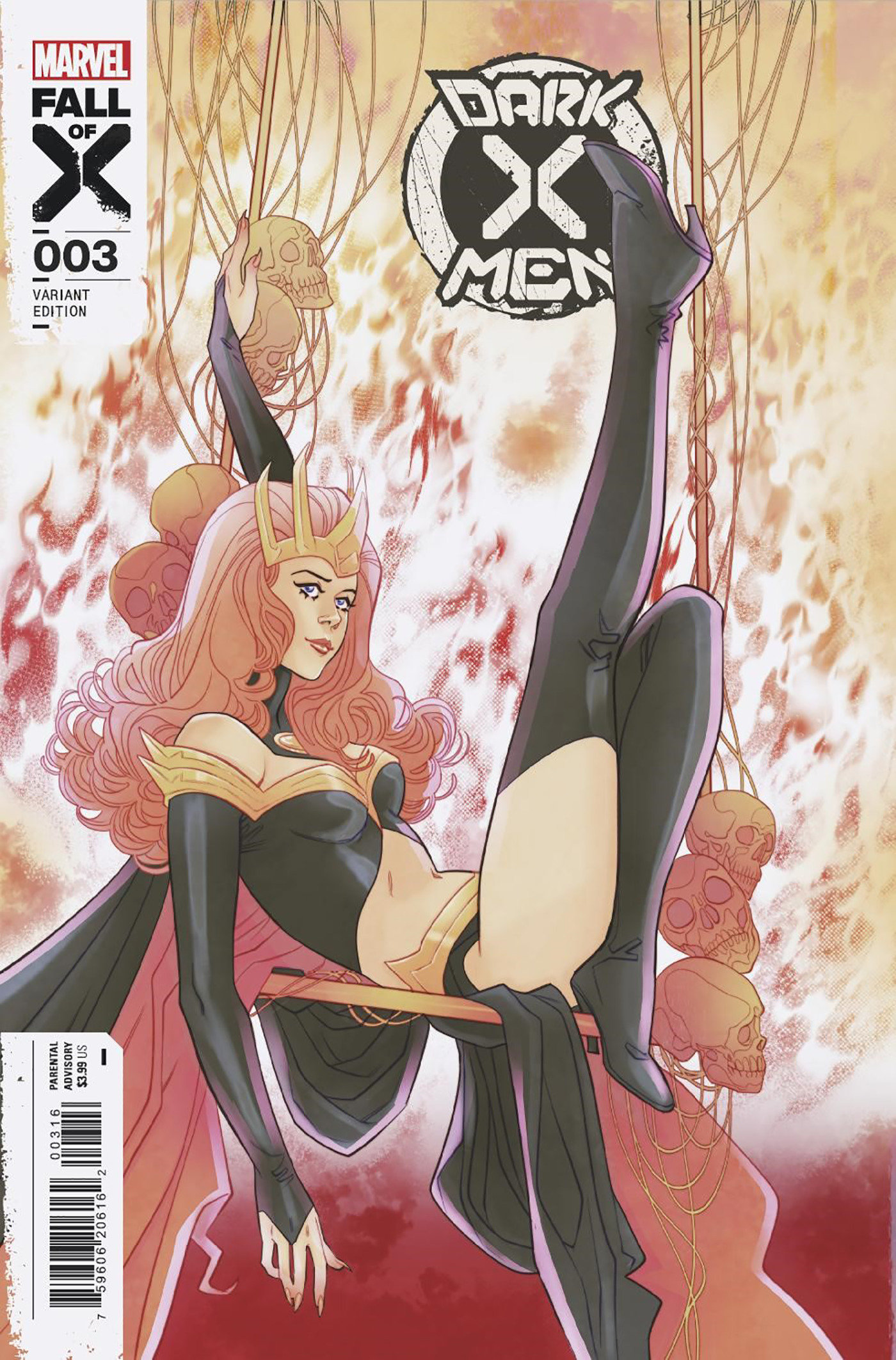 Dark X-Men #3 Marguerite Sauvage Variant (Fall of the X-Men) 1 for 25 Incentive