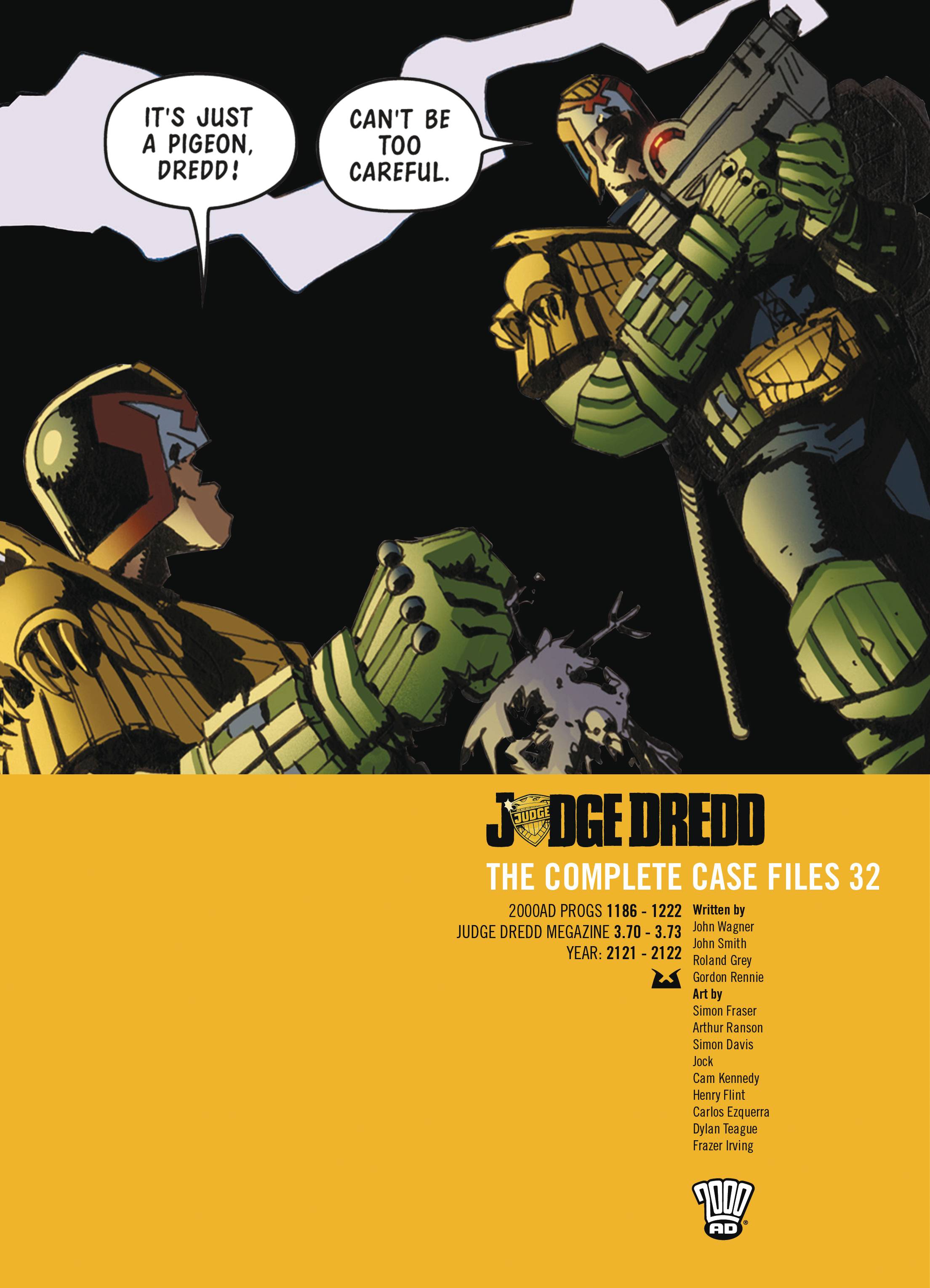 Judge Dredd Complete Case Files Graphic Novel Volume 32
