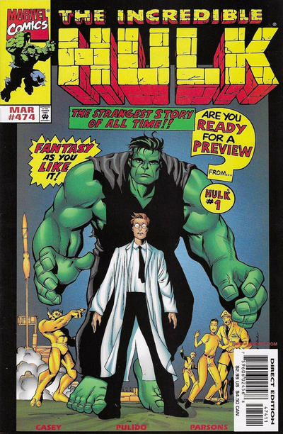 The Incredible Hulk #474 [Direct Edition]-Very Fine