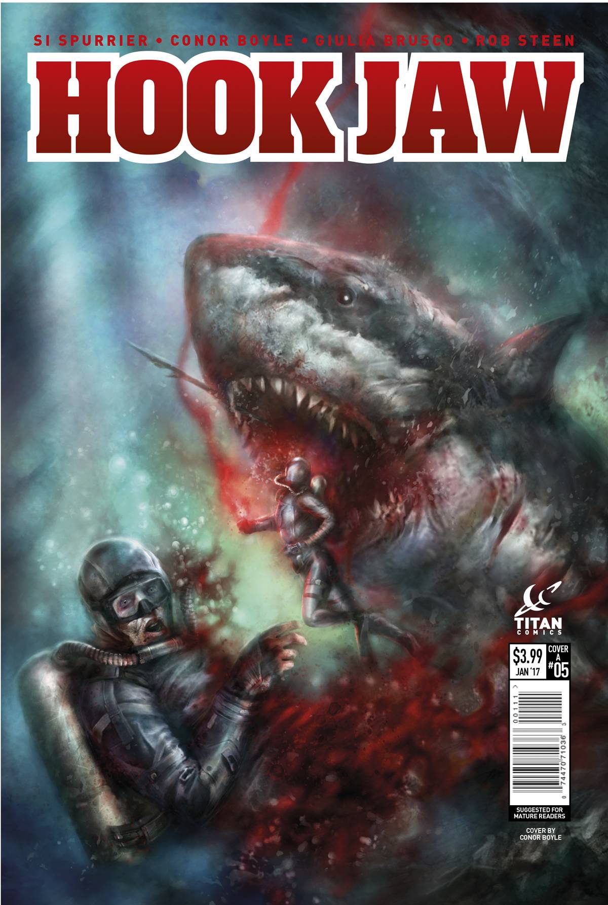 Hookjaw #5 Cover A Percival