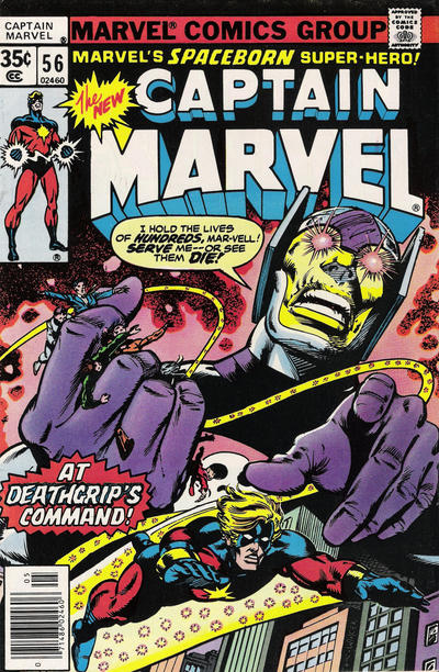 Captain Marvel #56 -Near Mint (9.2 - 9.8)