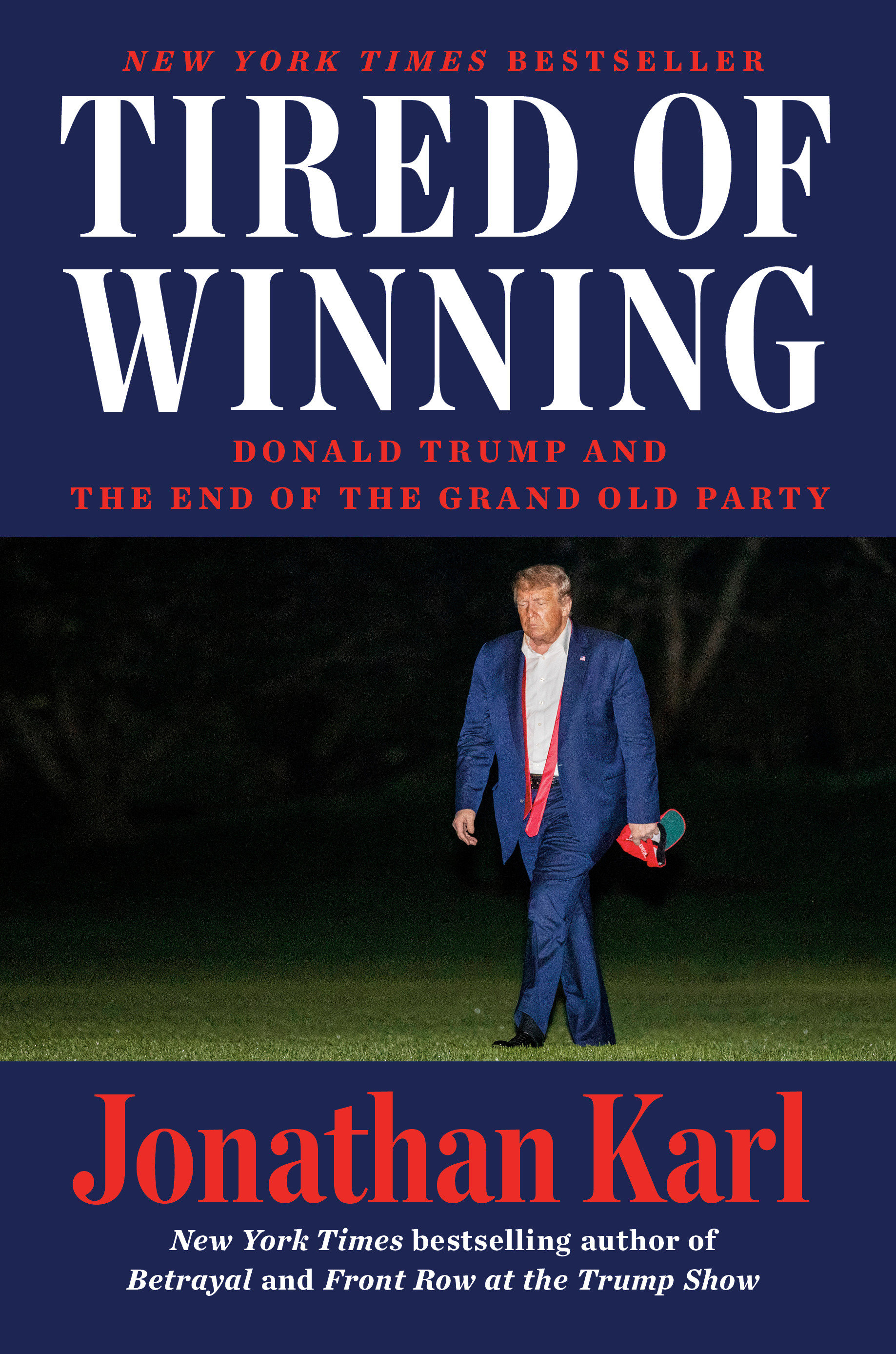 Tired Of Winning (Hardcover Book)