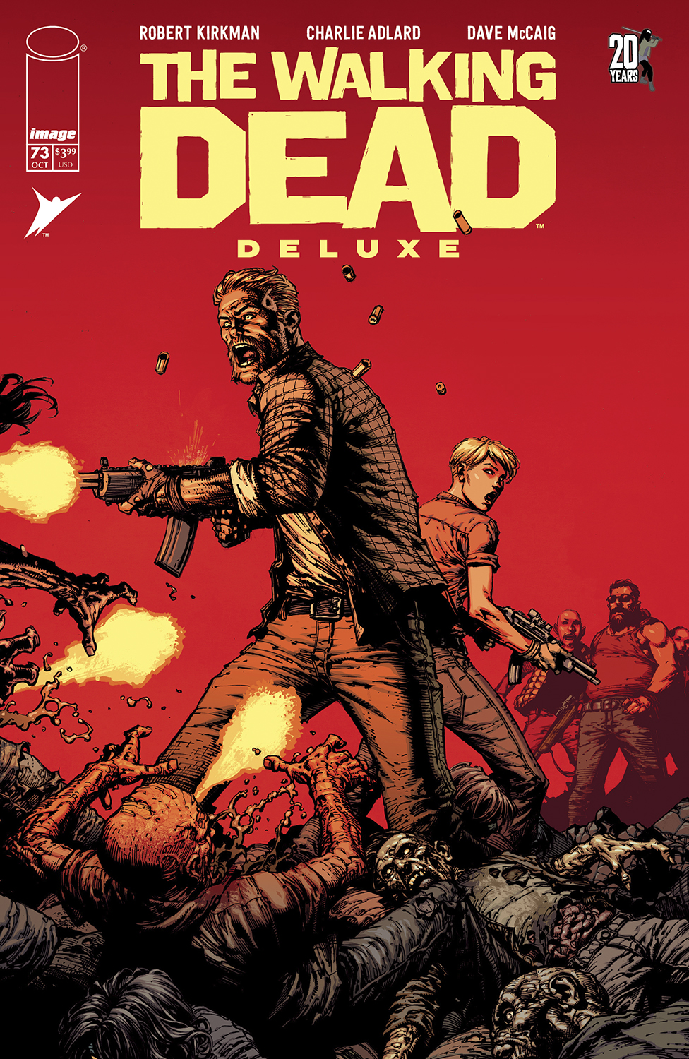 Walking Dead Deluxe #73 Cover A Finch & Mccaig (Mature)