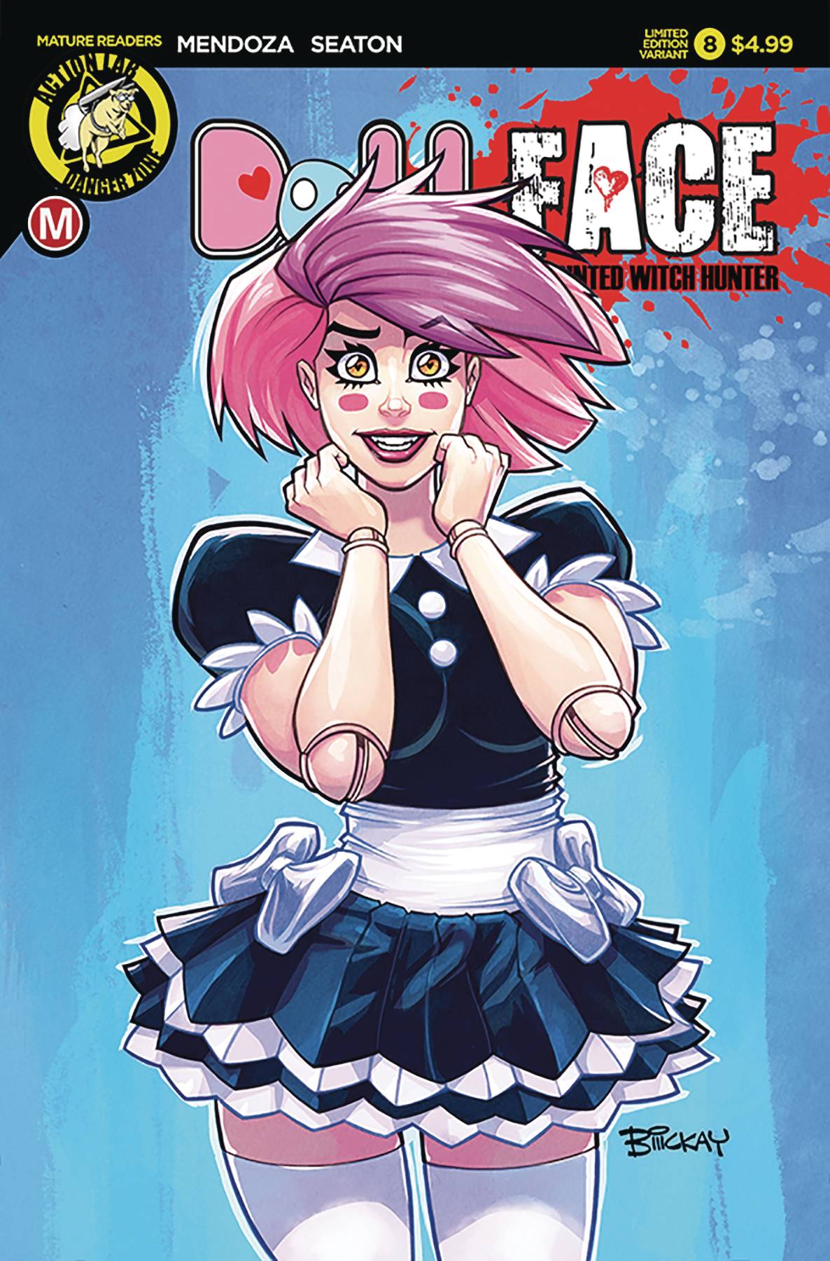 Dollface #8 Cover E Mckay Pin Up
