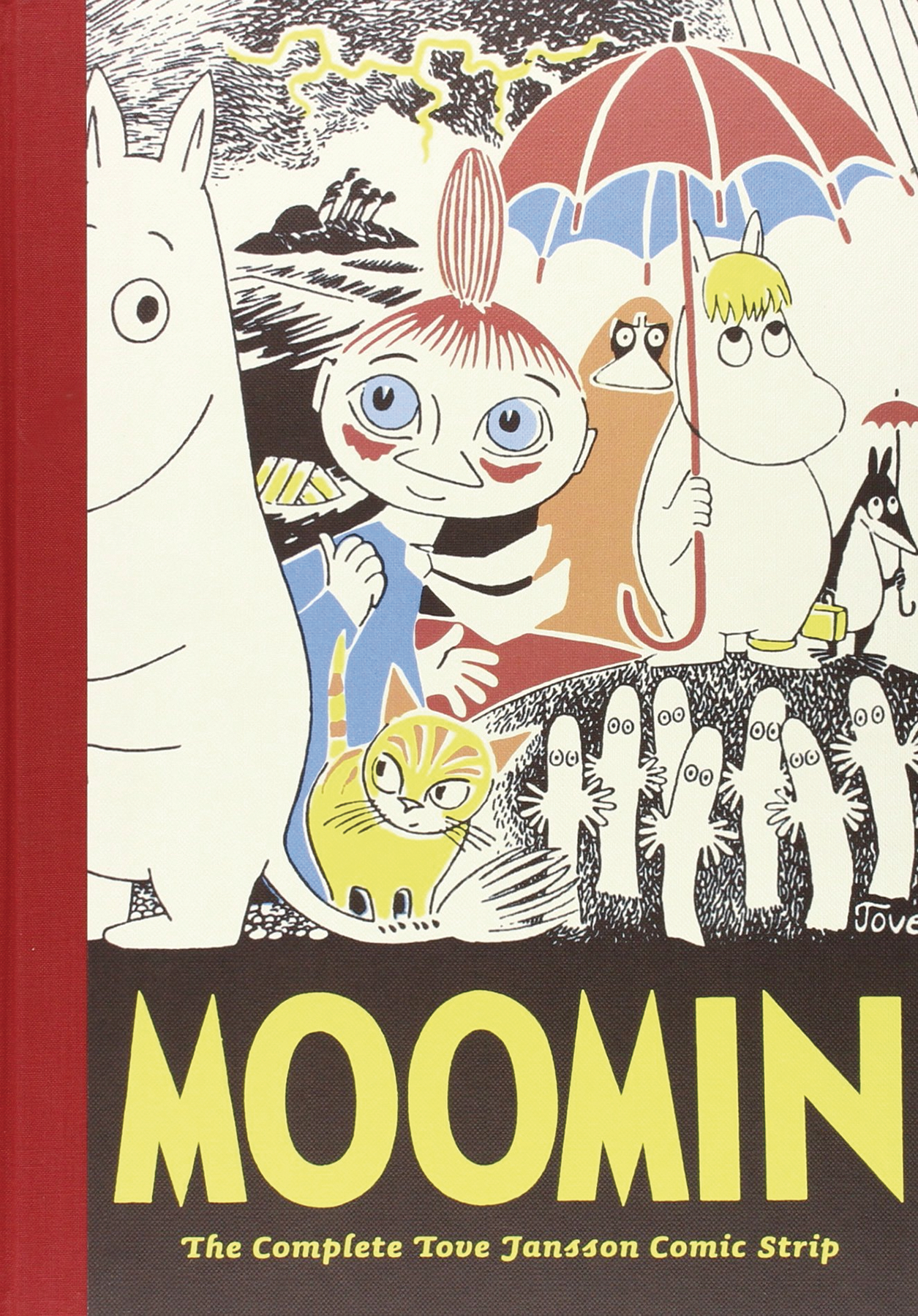 Moomin Complete Tove Jannson Comic Strip Hardcover Graphic Novel Volume 1