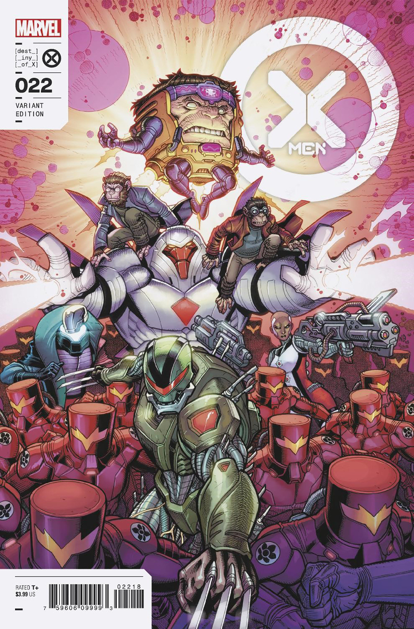 X-Men #22 1 for 25 Incentive Nick Bradshaw (2021)