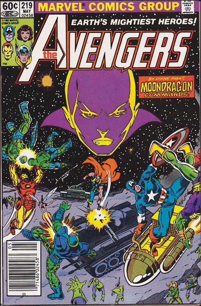 The Avengers #219 [Newsstand] - Vg/Fn 