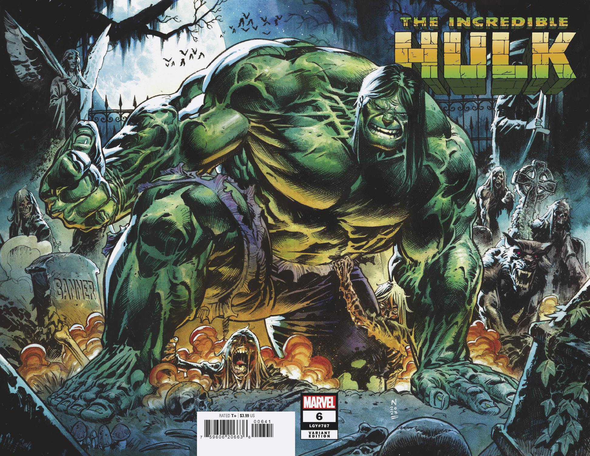 Incredible Hulk #6 Nic Klein Wraparound Variant