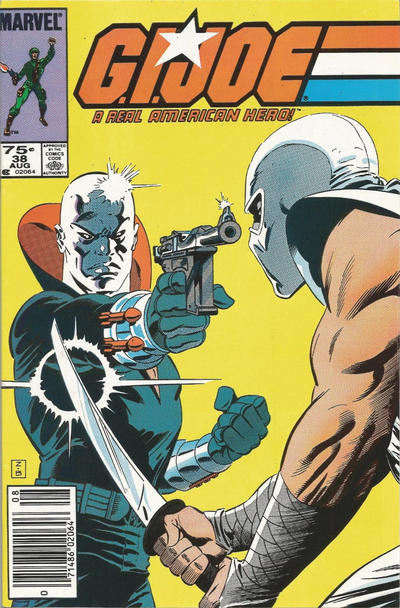 G.I. Joe, A Real American Hero #38 [Newsstand]-Very Good (3.5 – 5)