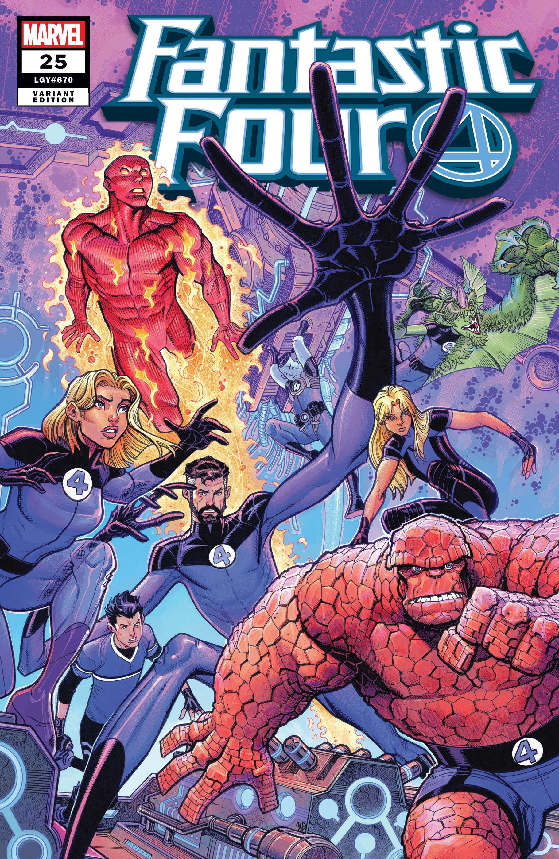 Fantastic Four #25 Bradshaw Variant (2018)