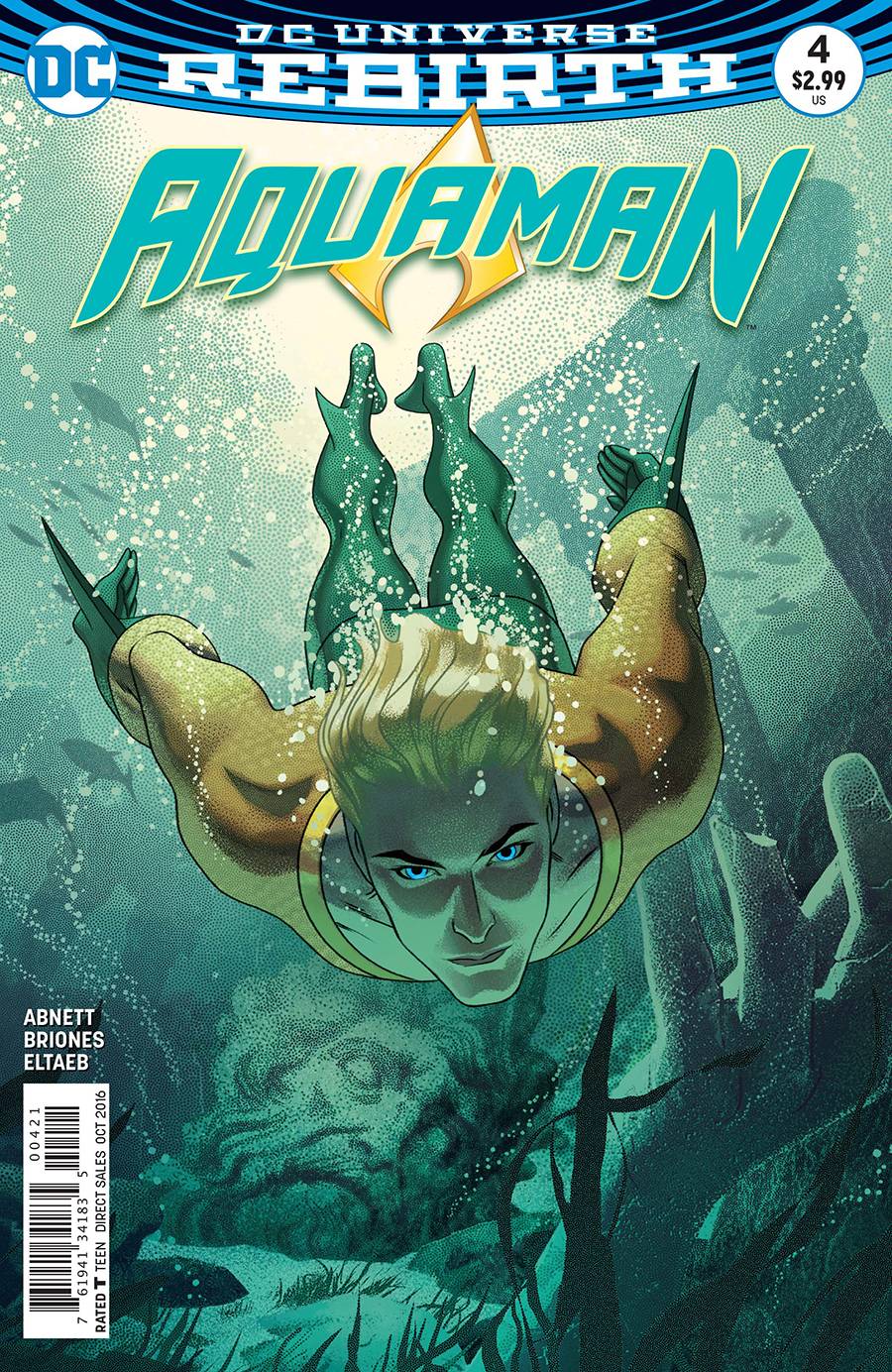 Aquaman #4 Variant Edition (2016)