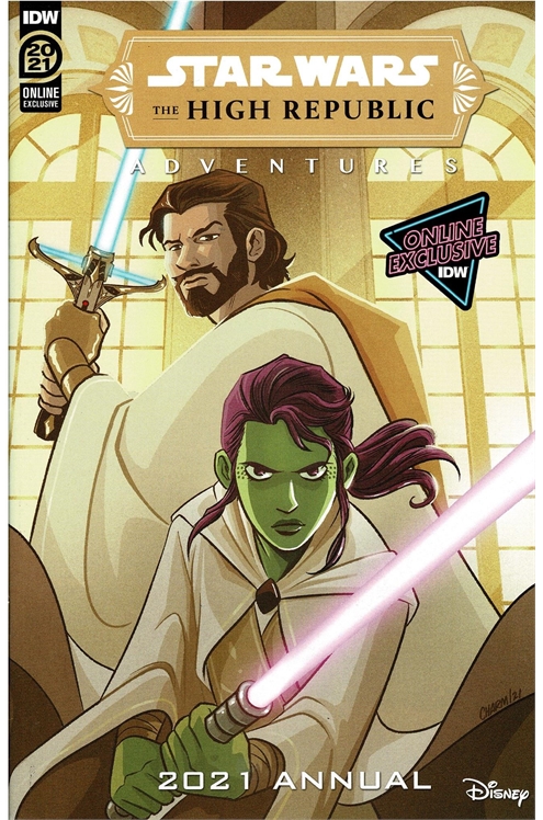 Star Wars High Republic Adventures Annual 2021 #1 [Idw Webstore Derek Charm Variant] - Vf