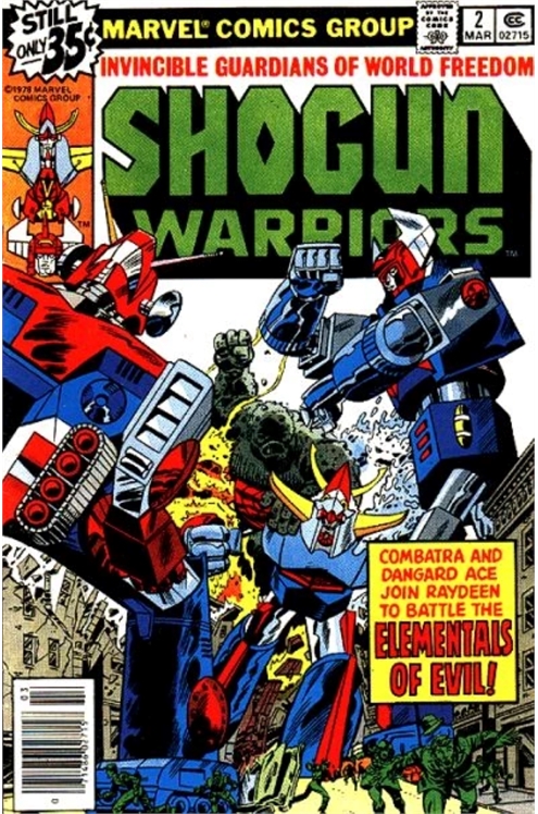 Shogun Warriors Volume 1 #2 Newsstand Edition