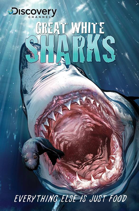 Discovery Great White Sharks Graphic Novel