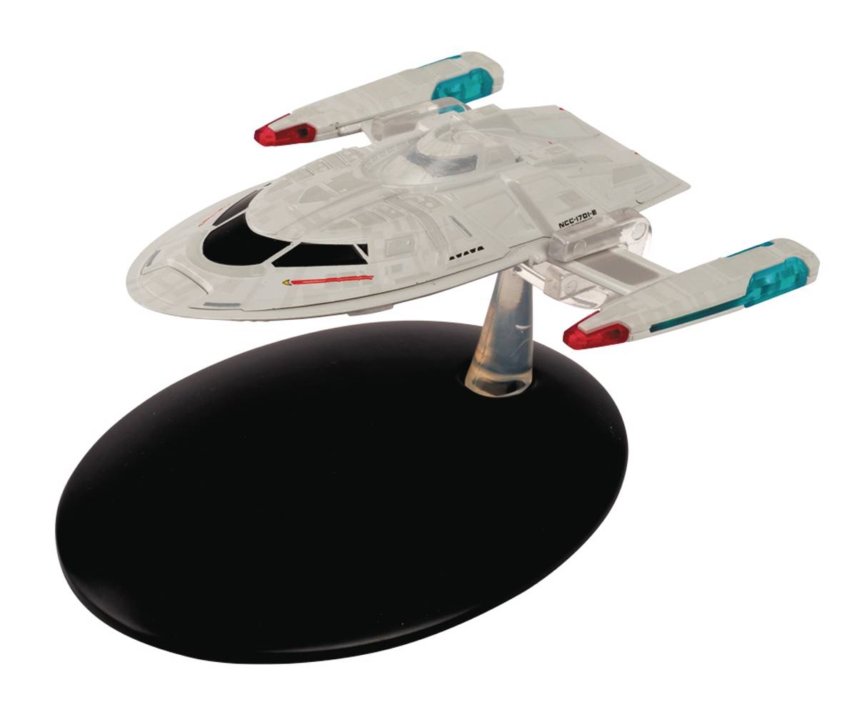 Star Trek Starships Fig Mag #75 Enterprise E Captains Yacht