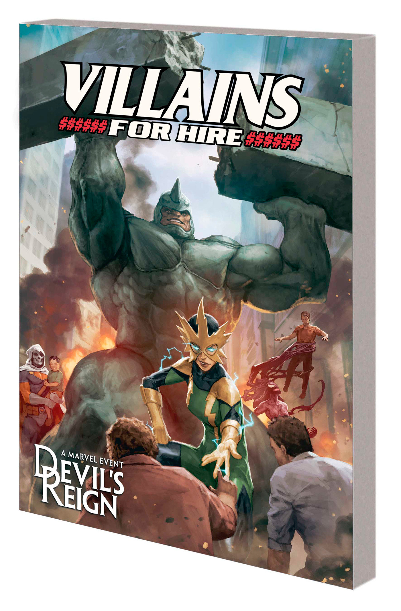 Devils Reign Graphic Novel Villains For Hire