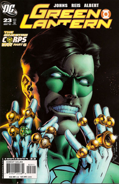 Green Lantern #23 [Direct Sales] - Vf