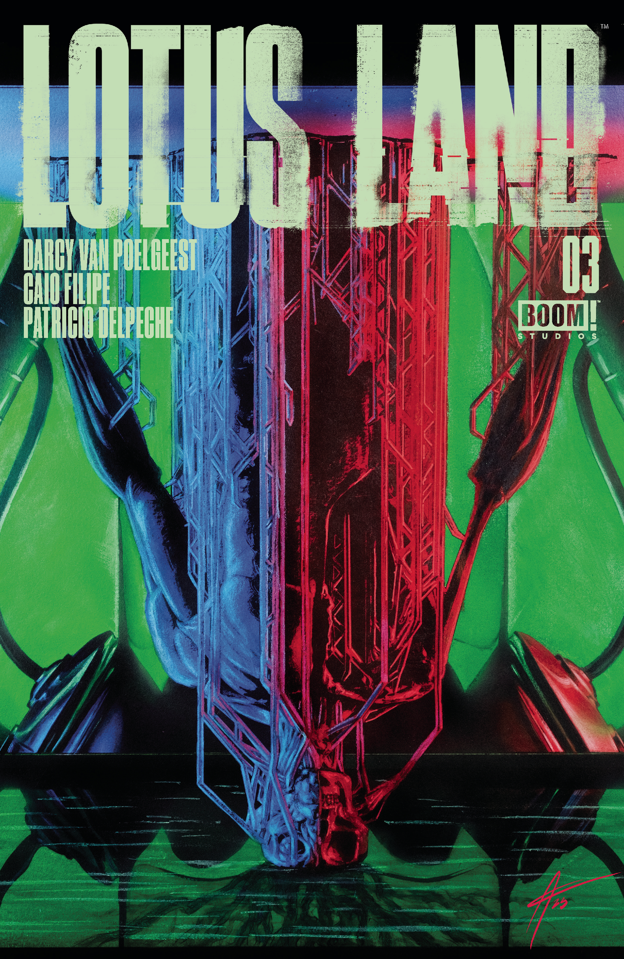Lotus Land #3 Cover B Campbell (Of 6)