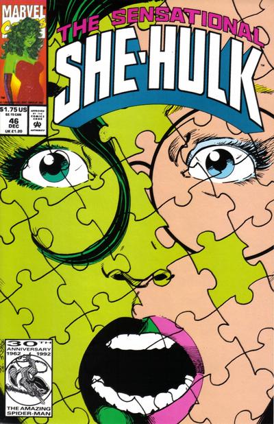 The Sensational She-Hulk #46(1989)-Near Mint (9.2 - 9.8)