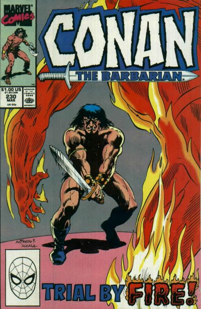 Conan The Barbarian #230 [Direct]-Fine (5.5 – 7)