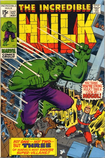 The Incredible Hulk #127 - G/Vg, Cover Detached At Top Staple