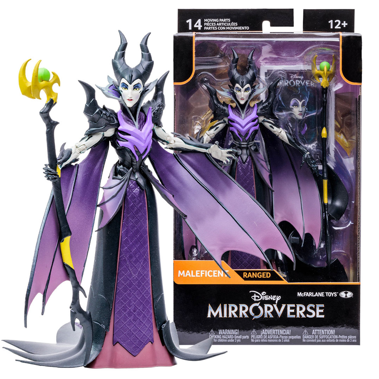 Disney Mirrorverse Wave 3 Maleficent 7in Action Figure Cs