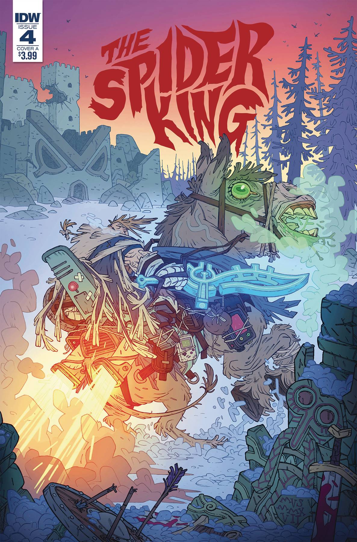 Spider King #4 Cover A Darmini