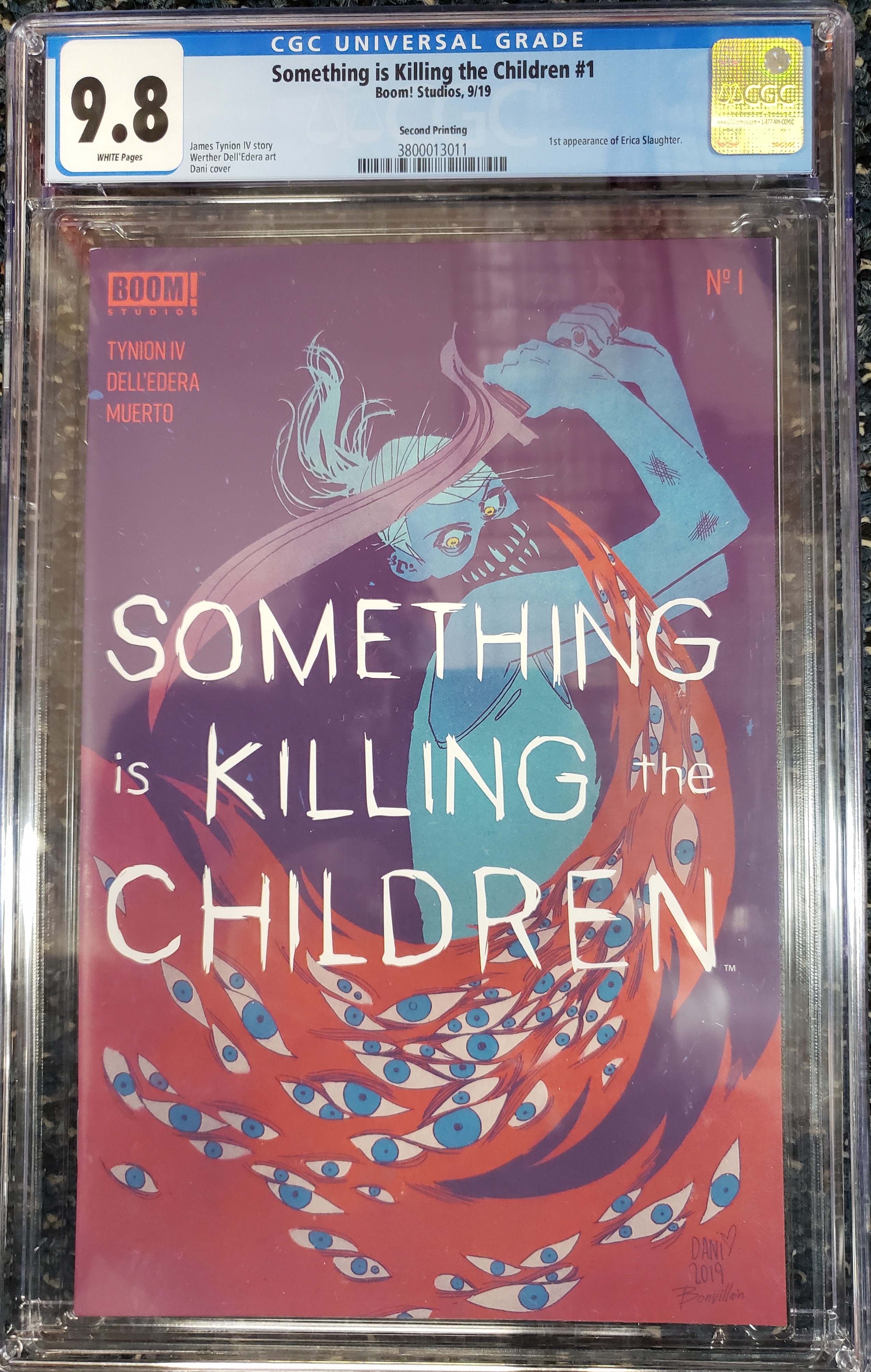 Something Is Killing The Children #1 2nd Print CGC 9.8