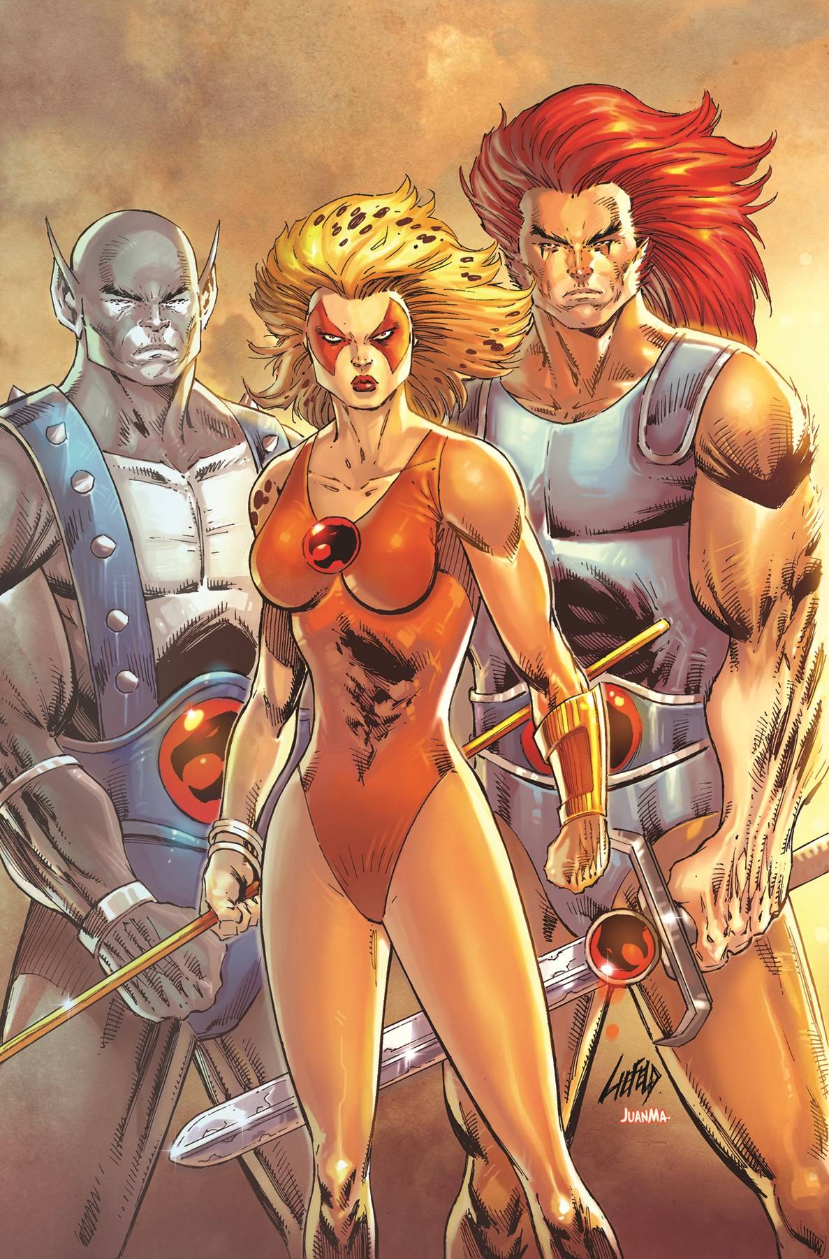 Thundercats #3 Cover Zc 15 Copy Incentive Liefeld Virgin