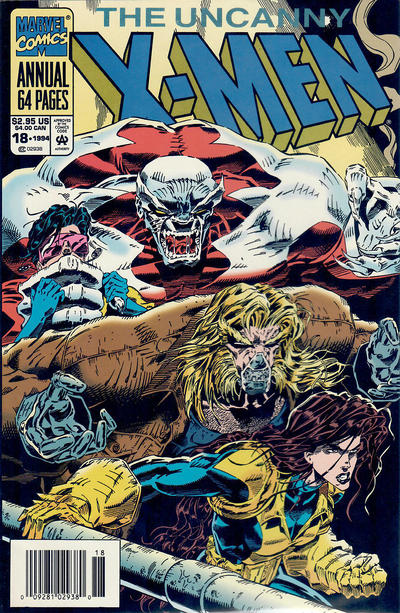 The Uncanny X-Men Annual #18 [Newsstand](1970)-Near Mint (9.2 - 9.8)