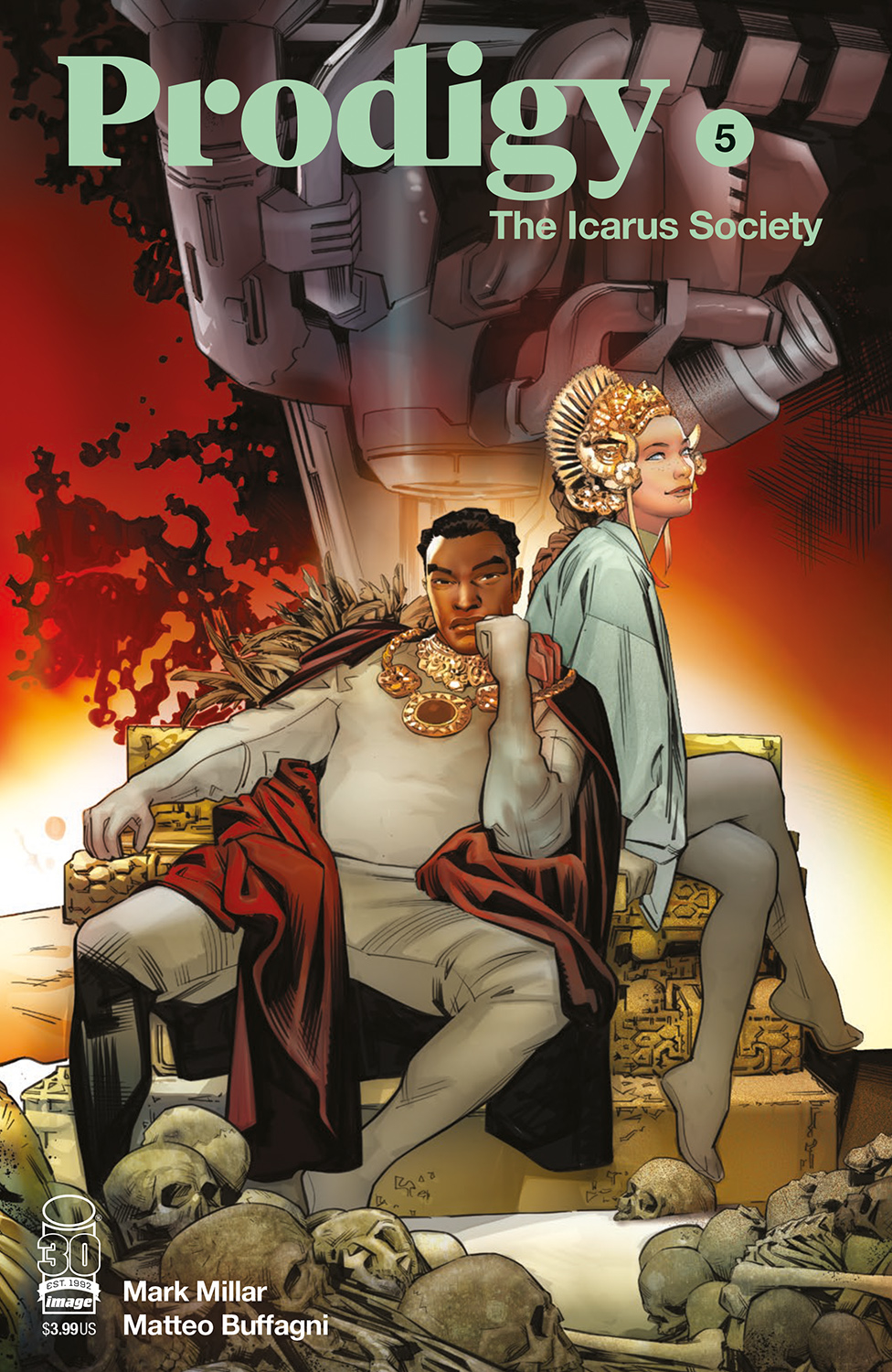 Prodigy Icarus Society #5 Cover A Buffagni (Mature) (Of 5)