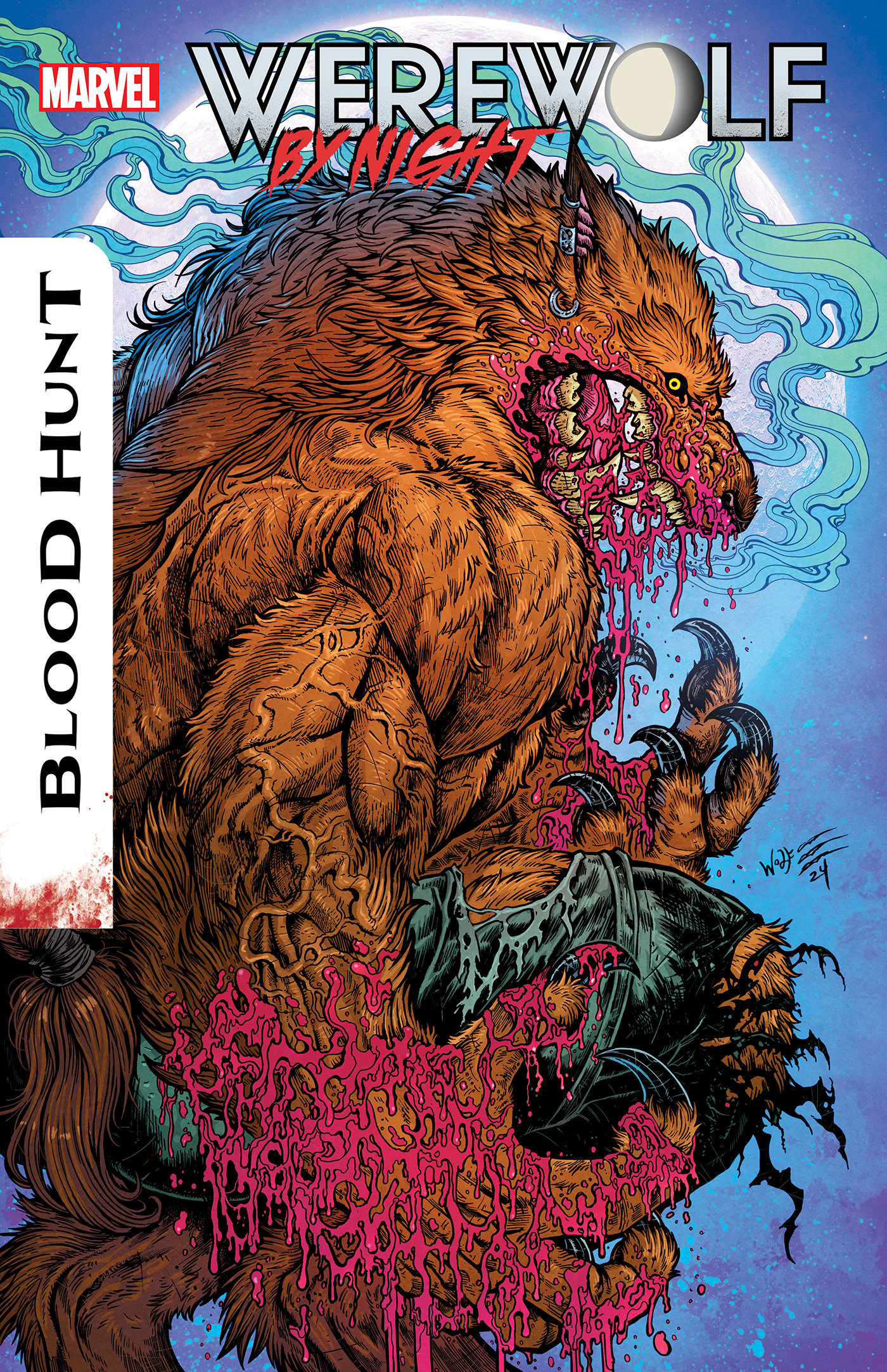 Werewolf By Night: Blood Hunt #1 Maria Wolf 1 for 25 Incentive Variant (Blood Hunt)