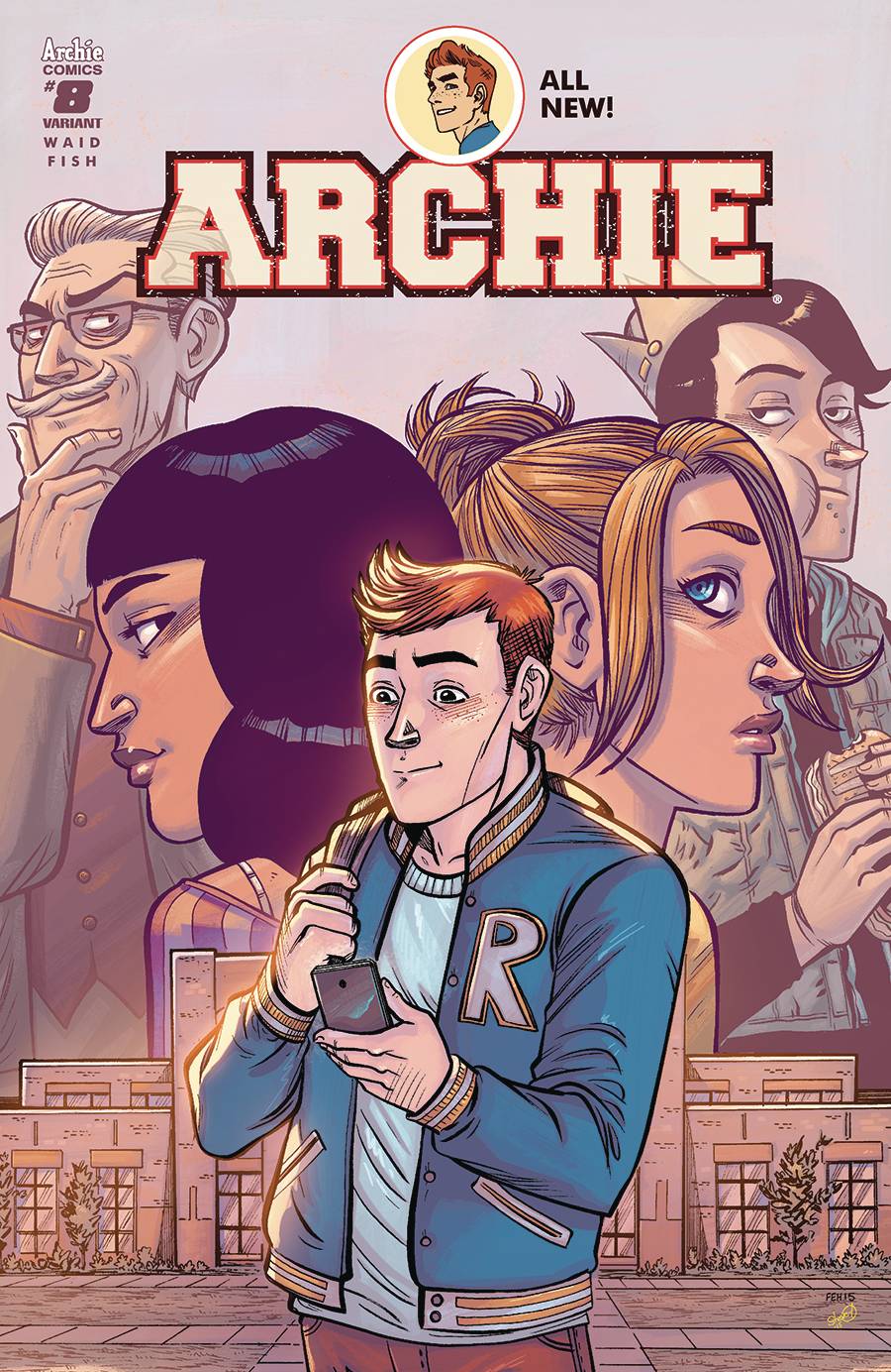 Archie #8 Cover C Variant Faith Erin Hicks