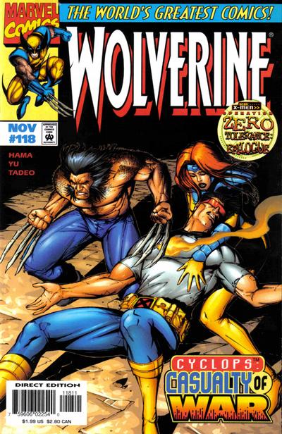 Wolverine #118 [Direct Edition]-Near Mint (9.2 - 9.8)